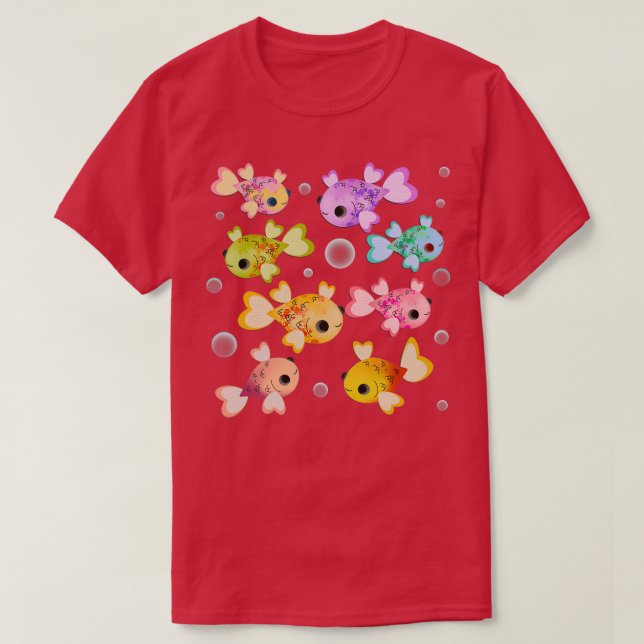 T-shirt Poisson bulle (Design devant)
