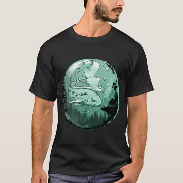 T-shirt Poisson bulle (Devant)