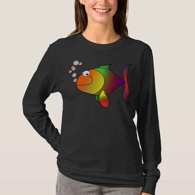 T-shirt Poisson bulle (Devant)