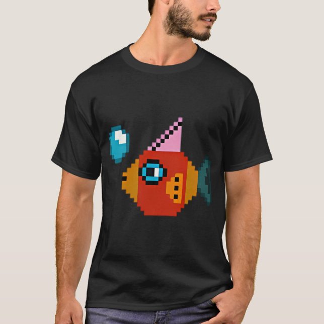 T-shirt poisson bulle (Devant)