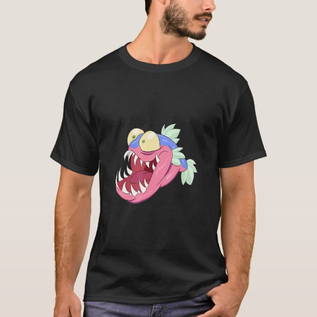 T-shirt Poisson carnivore (Devant)