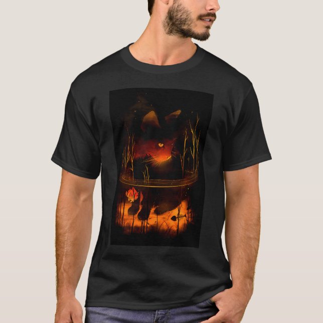 T-shirt Poisson-chat (Devant)