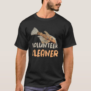 T-shirt Poisson-chat Aquariophile Aquarium Nettoyeur de po