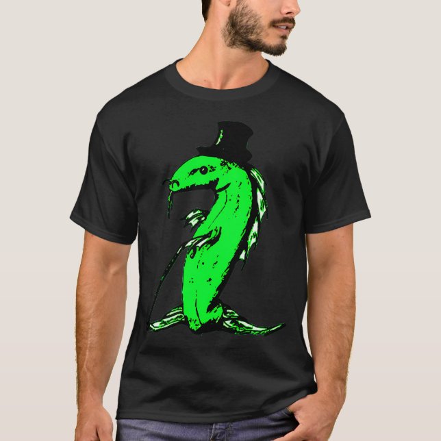 T-shirt Poisson-chat déguisé (Devant)