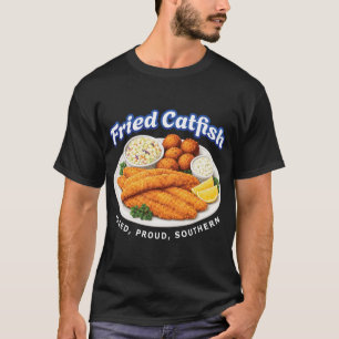 T-shirt Poisson-chat Frit Fruits de Mer du Sud, Cuisine Su