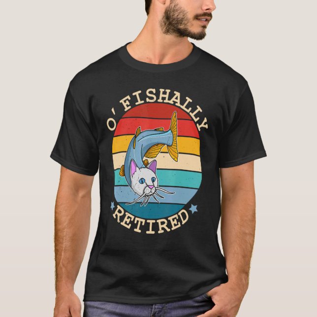 T-shirt Poisson-chat Wels Pêche au poisson-chat Humour 8 (Devant)