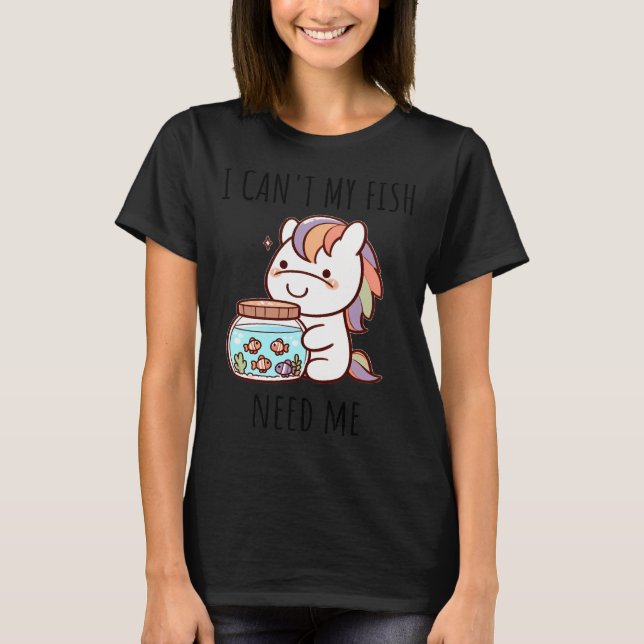 T-shirt Poisson Cheval De Compagnie (Devant)