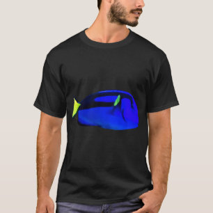 T-shirt Poisson chirurgien bleu