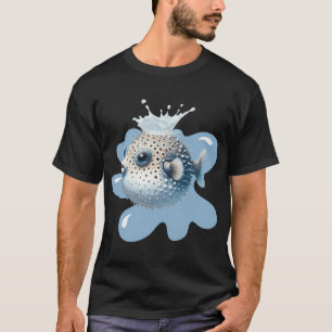 T-shirt Poisson Cichlidé Coloré Rétro Identification de la