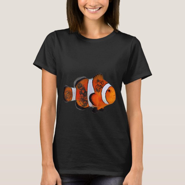 T-shirt poisson clown (Devant)