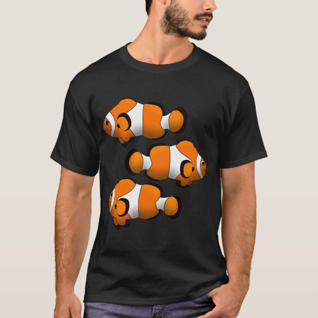 T-shirt Poisson-clown (Devant)