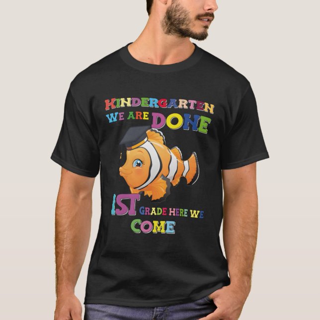 T-shirt Poisson clown de l'école (Devant)