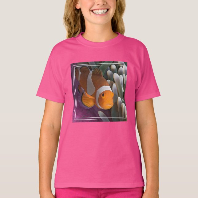 T-shirt Poisson clown occidental (Devant)