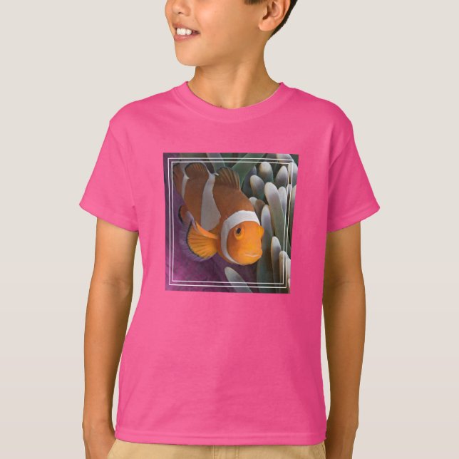 T-shirt Poisson clown occidental (Devant)
