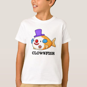 T-shirt Poisson clownesque Funky Animal Poisson Pun