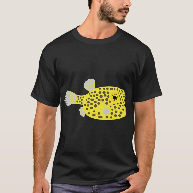 T-shirt Poisson-coffre (Devant)