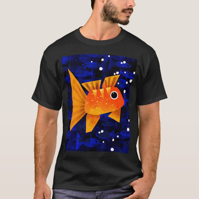 T-shirt Poisson combattant (Devant)