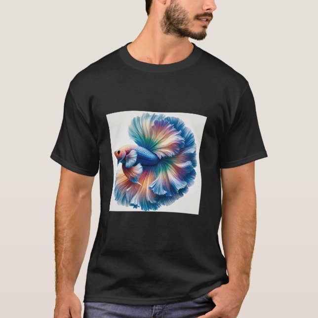 T-shirt Poisson combattant (Devant)