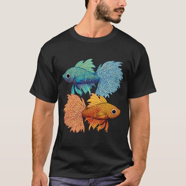 T-shirt Poisson Combattant (Devant)