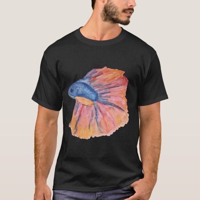 T-shirt Poisson combattant (Devant)