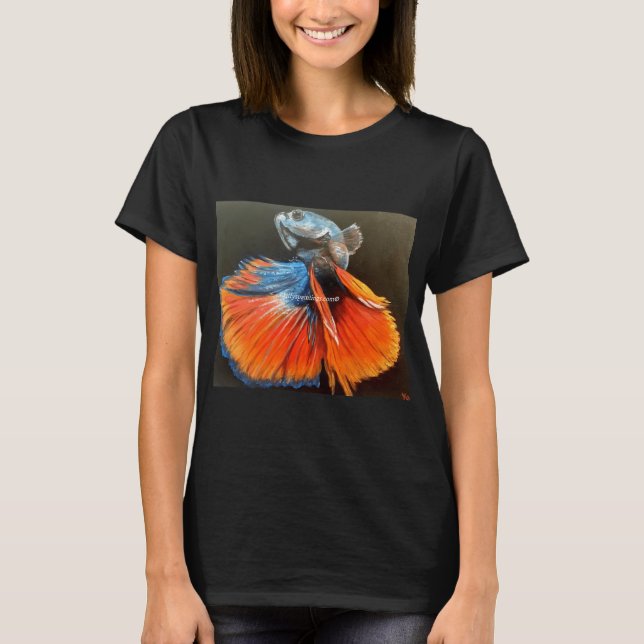 T-shirt Poisson Combattant (Devant)