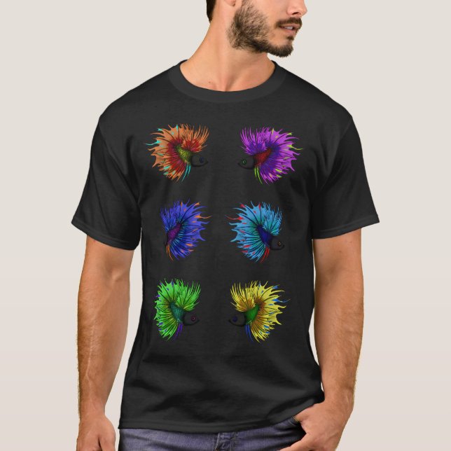 T-shirt Poisson Combattant (Devant)