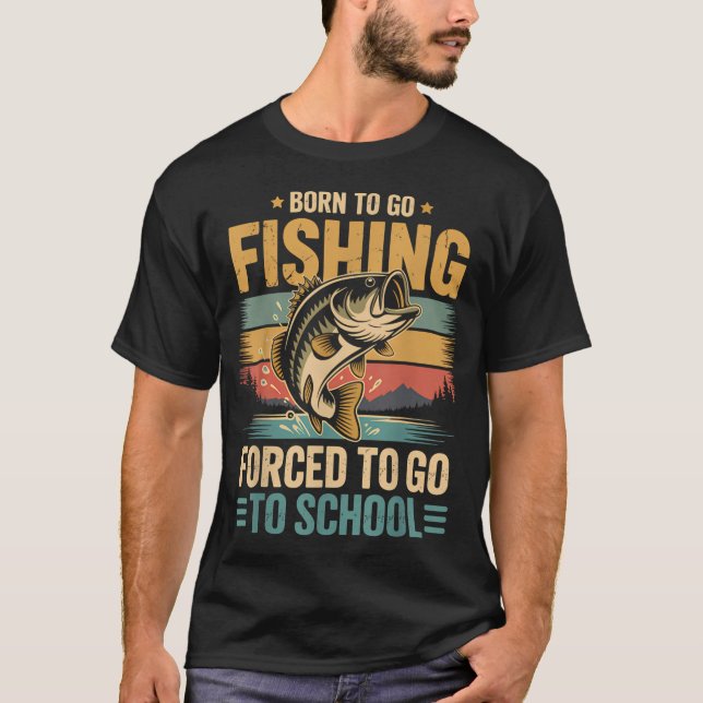T-shirt Poisson combattant de style baroque Betta (Devant)