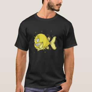 T-shirt Poisson-cowfish Longhorn coque Aquarium