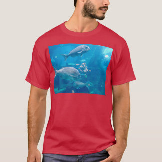 T-shirt Poisson dans l'aquarium