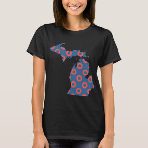 T-shirt Poisson d'avril Fishman Beignet Michigan Phan Vête