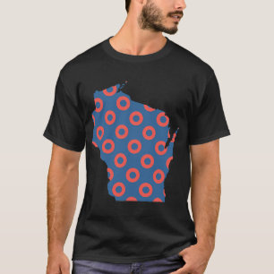 T-shirt Poisson d'avril Fishman Beignet Wisconsin Phan Vêt