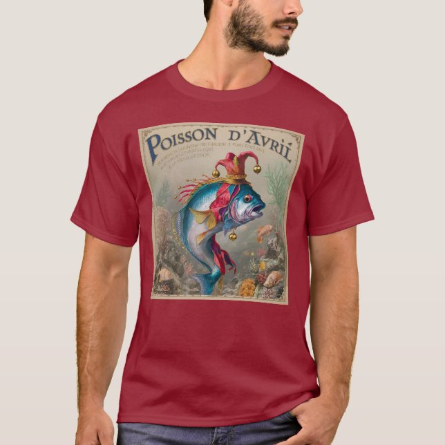 T-shirt Poisson d'Avril ou April Fool (Devant)