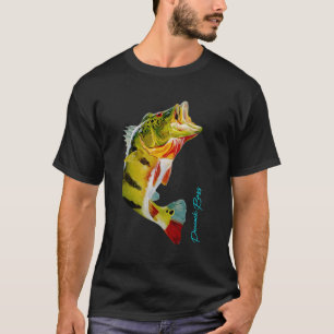T-shirt Poisson de basse de paacock