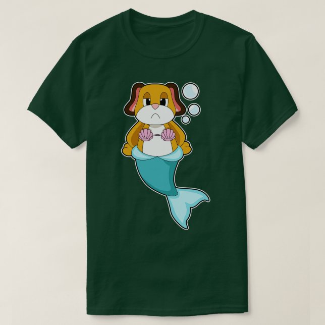 T-shirt Poisson de chien (Design devant)