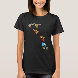 T-shirt Poisson de chiot pour toujours