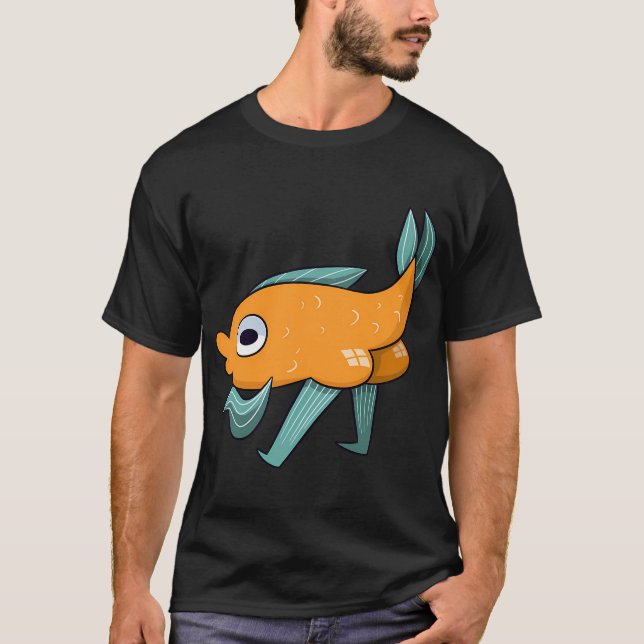 T-shirt Poisson de fesses (Devant)