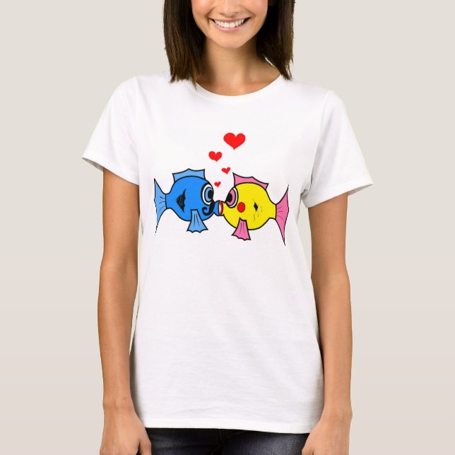 T-SHIRT POISSON DE KISSING (Devant)
