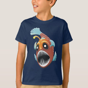 T-shirt Poisson de mer profond