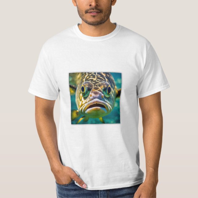 T-shirt poisson de morue (Devant)