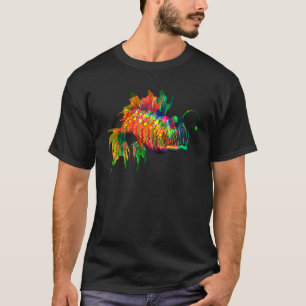 T-shirt Poisson de pêcheur de poisson de fond