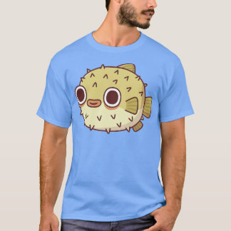 T-shirt Poisson de Puffer mou