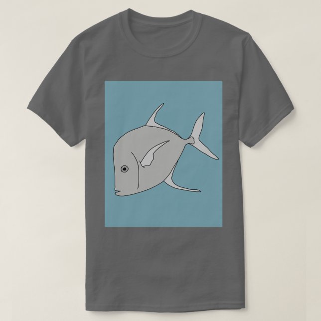 T-shirt Poisson de recherche (Design devant)