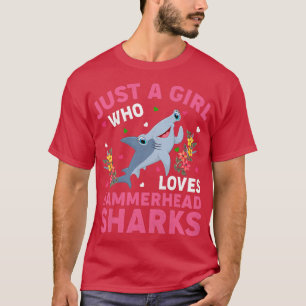 T-shirt Poisson De Requin Amoureux Juste Une Fille Qui Aim
