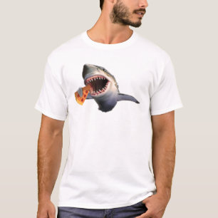 T-shirt Poisson de requin Pizza Amateurs de requins Dons a