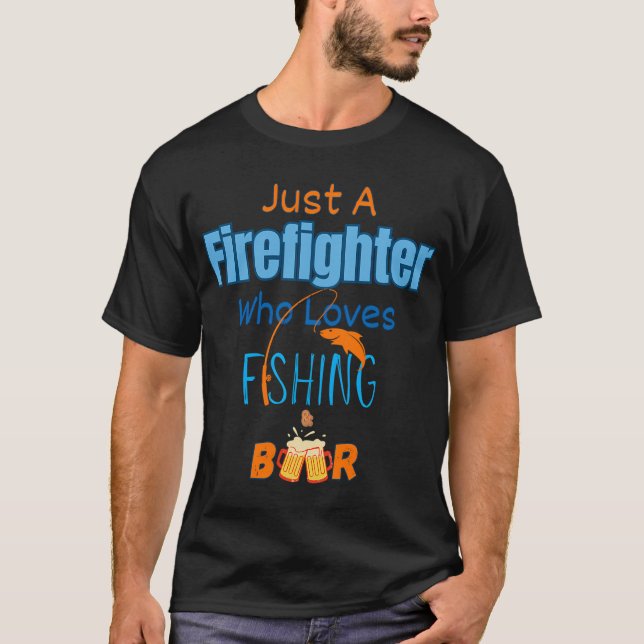 T-shirt poisson de rivière (Devant)