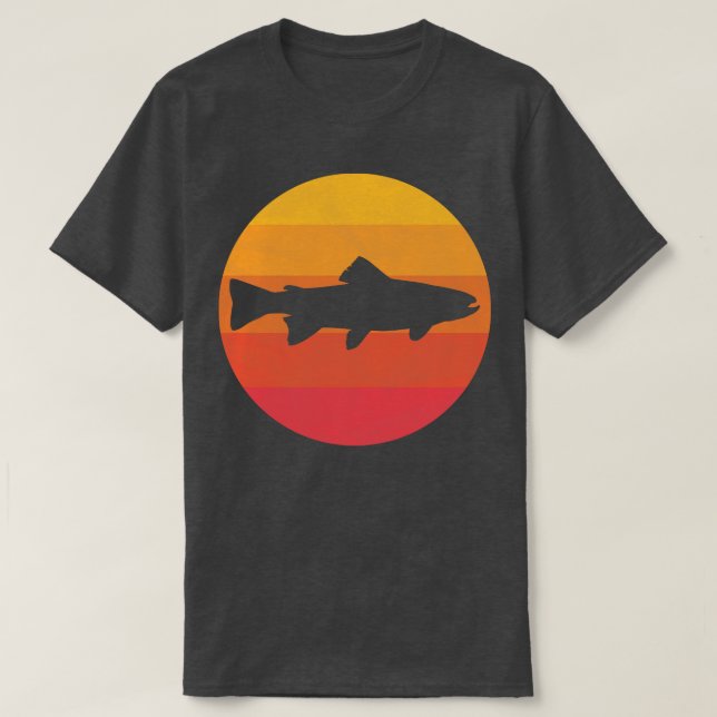 T-shirt Poisson de truite (Design devant)