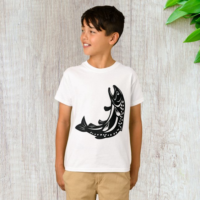 T-shirt Poisson de truite (Créateur téléchargé)