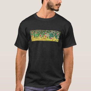 T-shirt Poisson de truite Brown