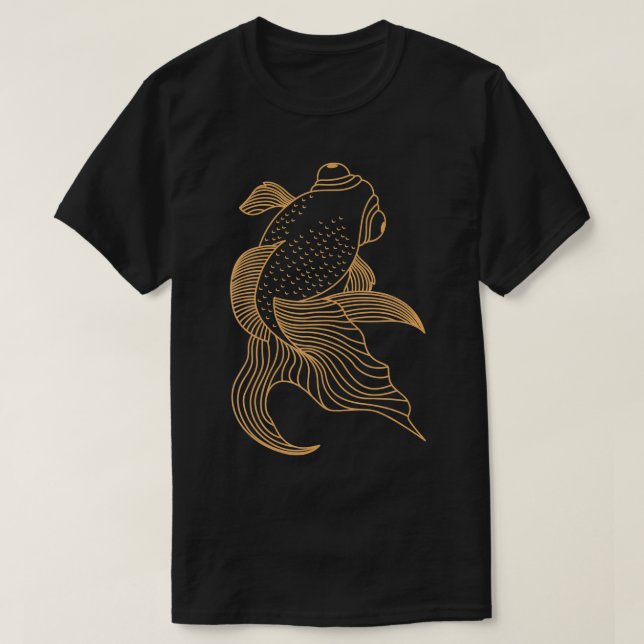 T-shirt Poisson d'eau douce Poisson d'or Aquarium de Hobby (Design devant)