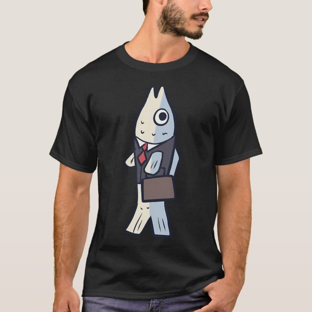 T-shirt Poisson des affaires (Devant)